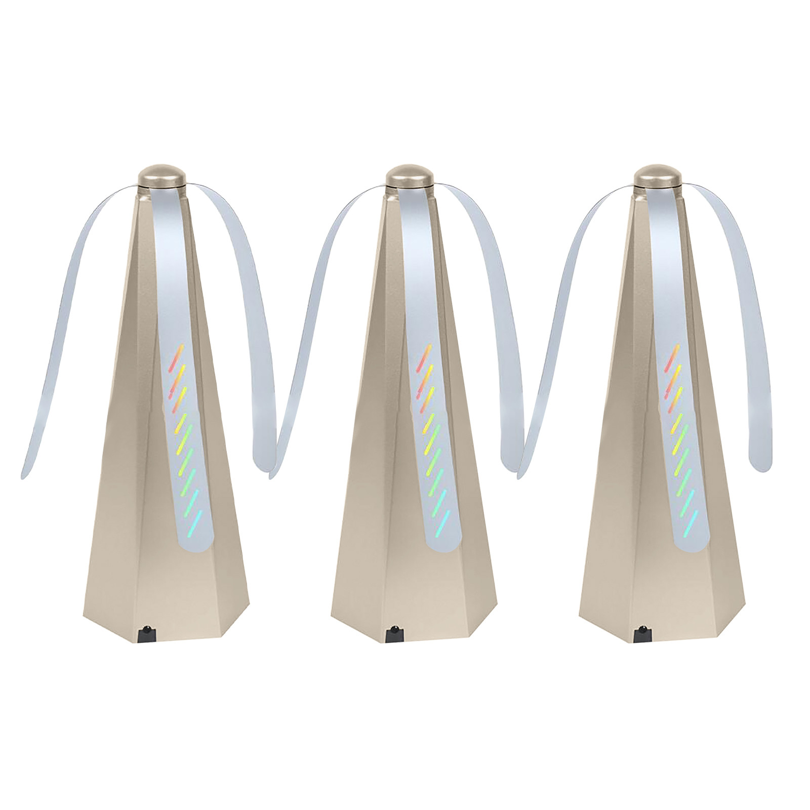 3PCS Fly Fans for Table, Retractable Food Fan for Indoor Outdoor Meals, Food Spinning Fan for Picnic,Restaurant,Party